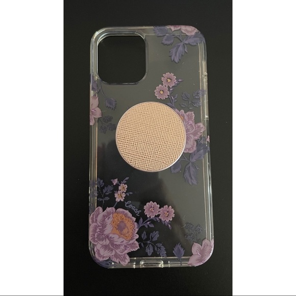 iPhone 12/12 Pro Coach Case w PopSocket